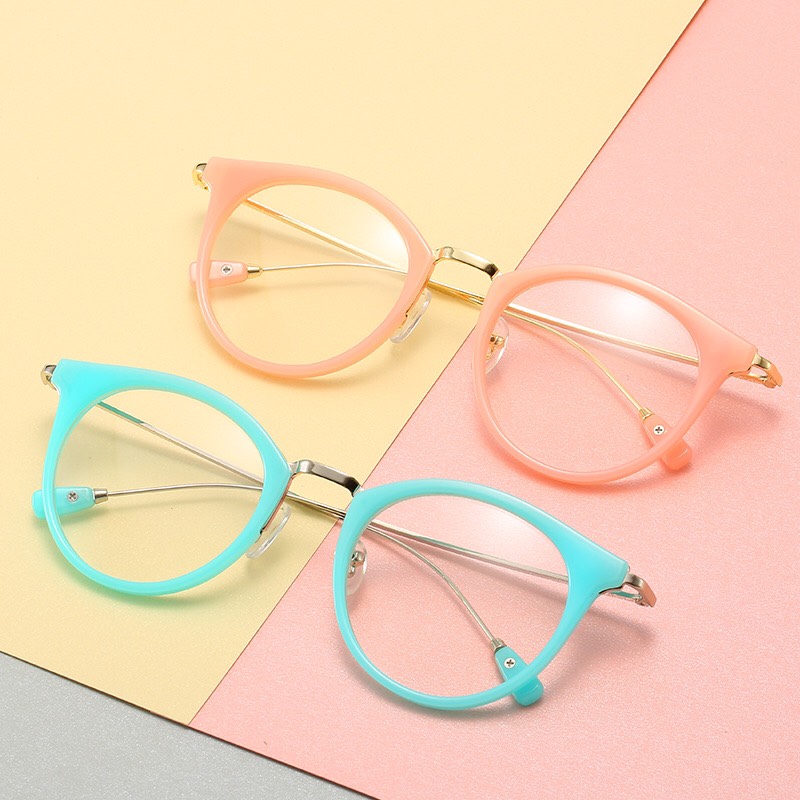 Mắt Kính Form Tròn Mắt Mèo 567 Siêu Hot Trend