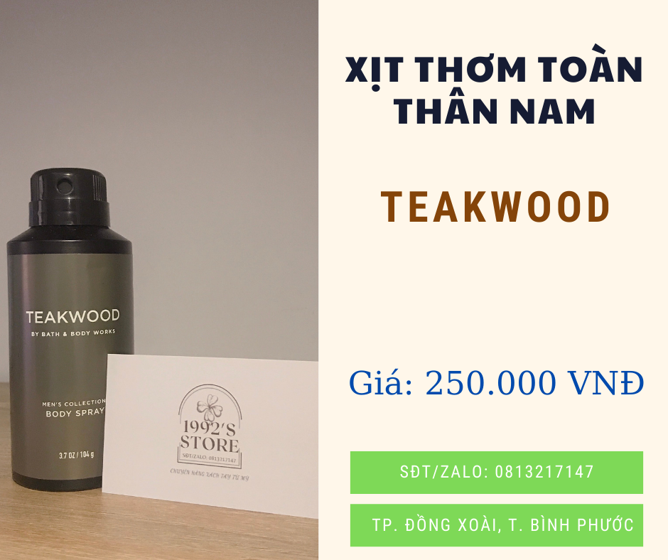 [BBW] Xịt thơm toàn thân dành cho nam 104g