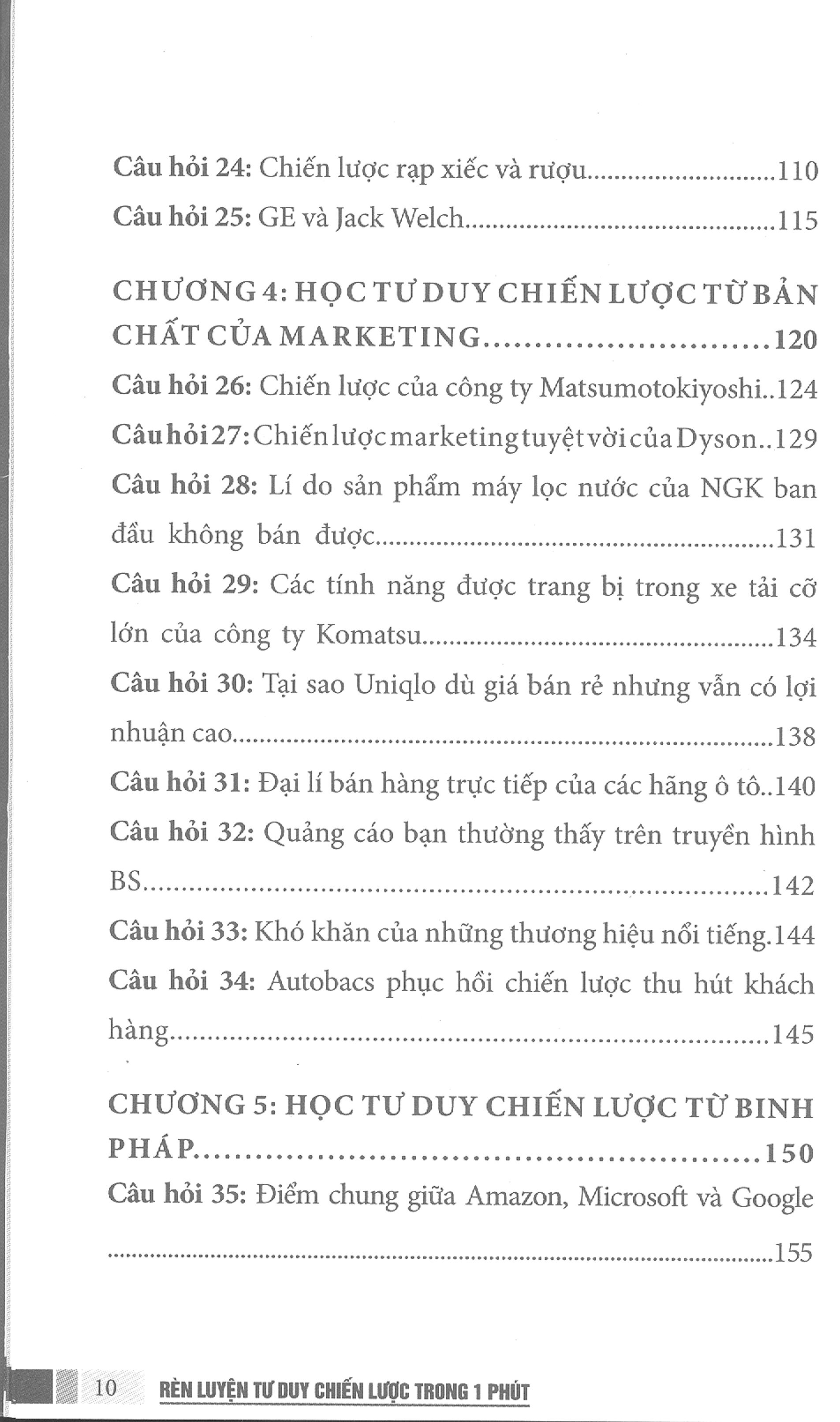 Rèn Luyện Tư Duy Chiến Lược Trong 1 Phút