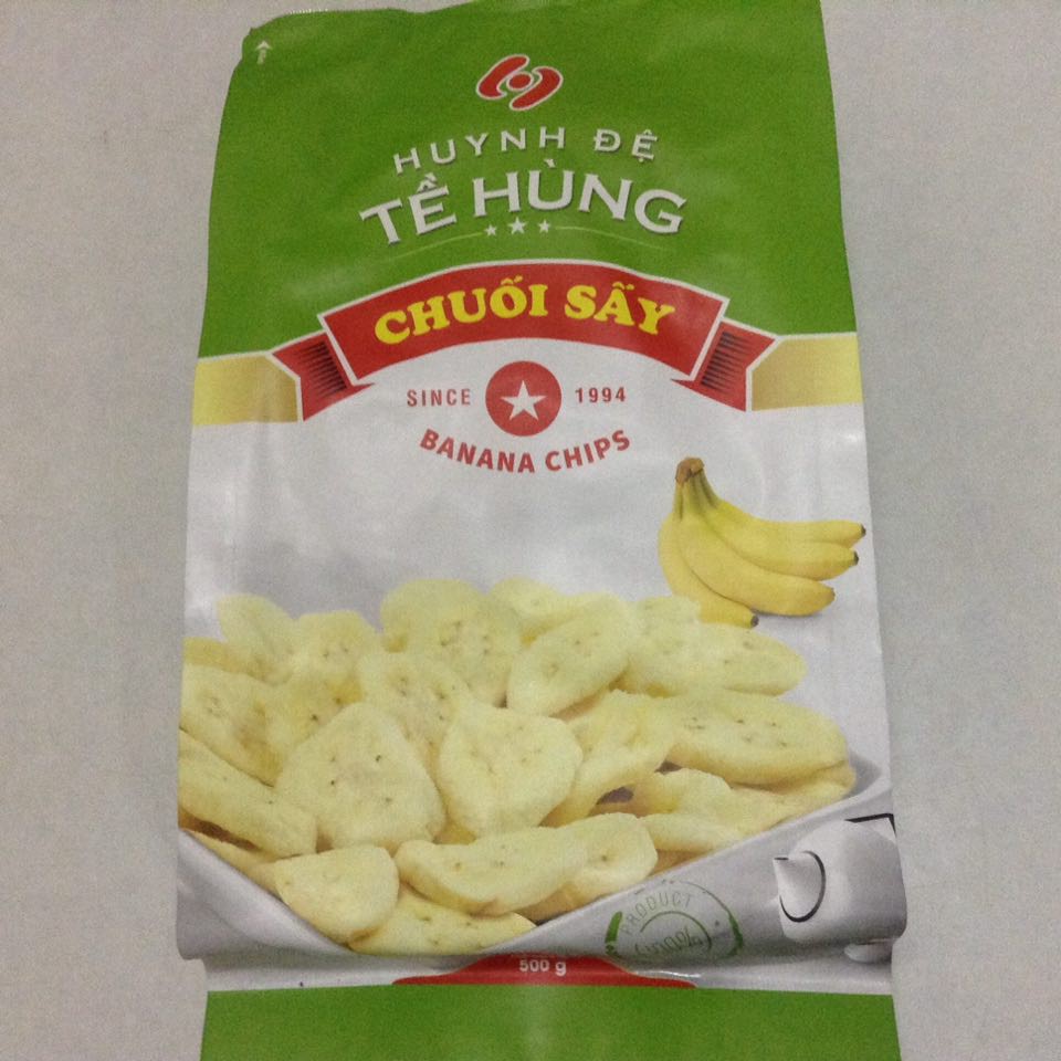 Chuối sấy khô Tề Hùng giòn ngọt
