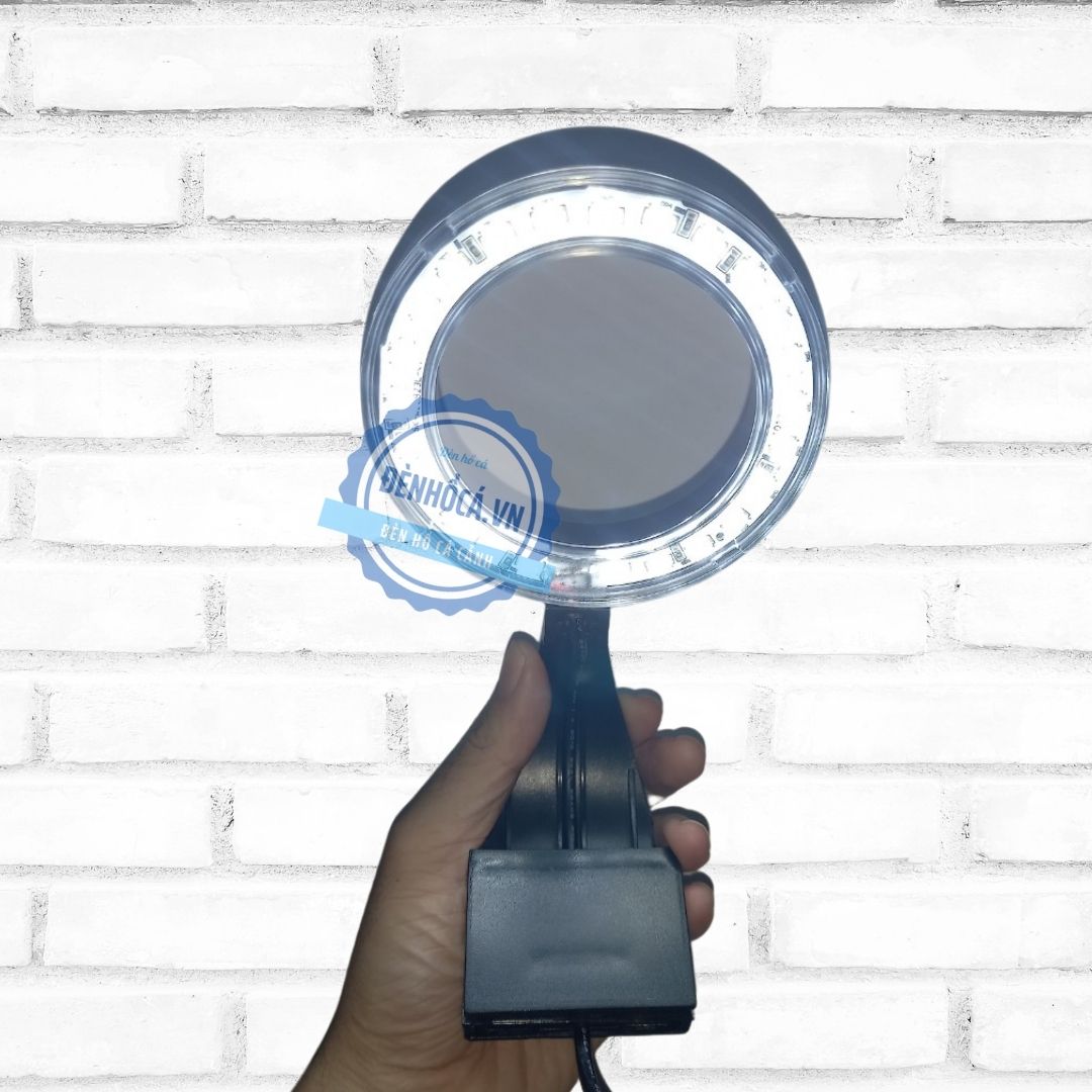 Đèn bể cá mini KẸP TRÒN dành cho hồ cá từ 20 đến 40cm