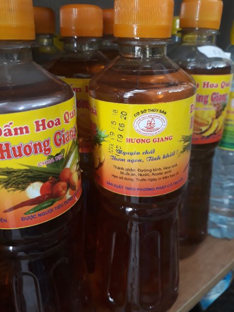 Dấm hoa quả, Dấm trắng chai 500ml - Dấm trắng