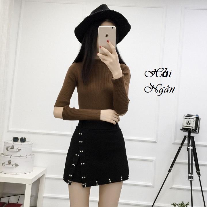 QUẦN VÁY PHỐI ĐINH TÁN VẢI UMI CHUẨN CAO CẤP