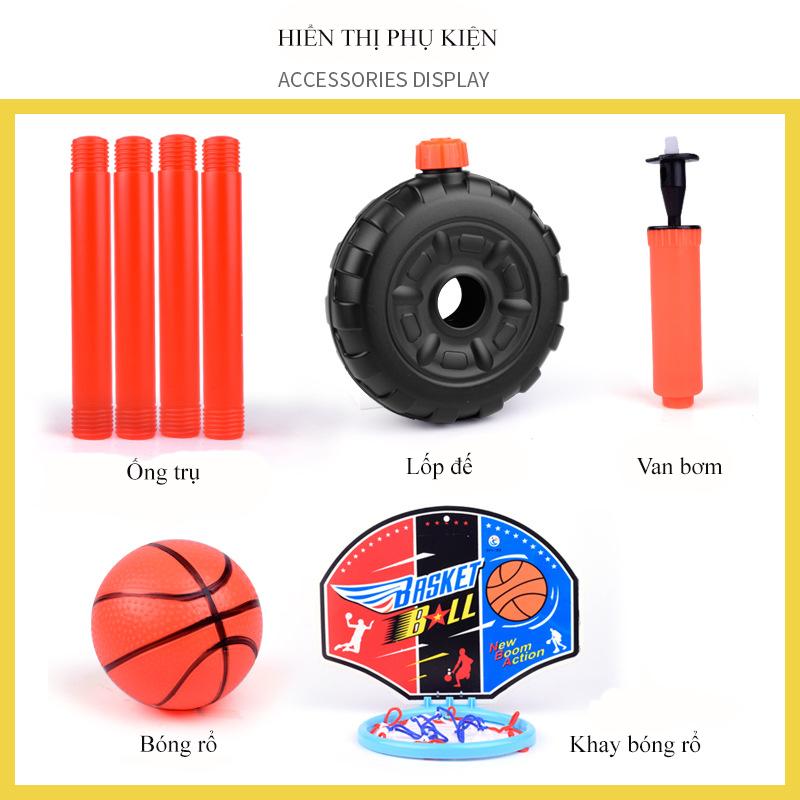 Đồ Chơi Bóng Rổ - Giúp Phát Triển Chiều Cao,Thể Trạng
