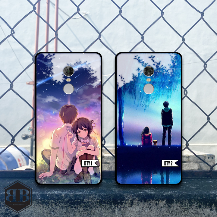 ỐP lưng kính cường lực Xiaomi Redmi Note 4 / Redmi Note 4X hình ốp cặp