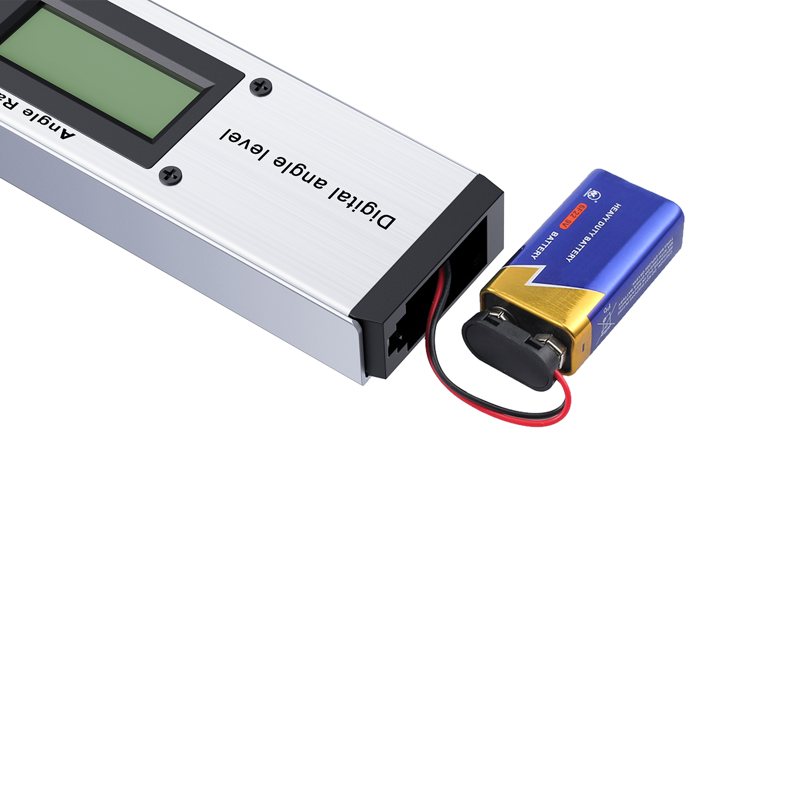 Neoteck 0~225° LCD Digital Protractor Spirit Level Angle Finder Gauge Meter