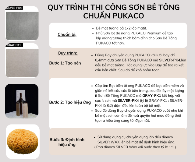SƠN BÊ TÔNG PUKACO - MÃ PUKACO-011