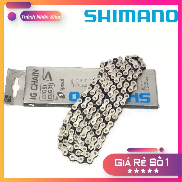 Dây sên xe đạp Shimano 6 đến 8 líp