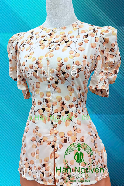 (ÁO LẺ) ÁO BÀ BA DÂY KÉO TAY PHỒNG BÍ