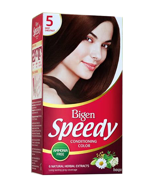 Thuốc nhuộm tóc Bigen màu nâu hạt dẻ