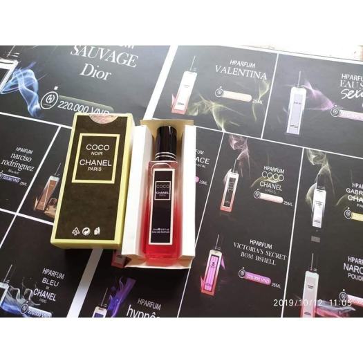 Nước hoa mini Pháp H.parfum COCO CHANEL Nữ dạng xịt 25ml
