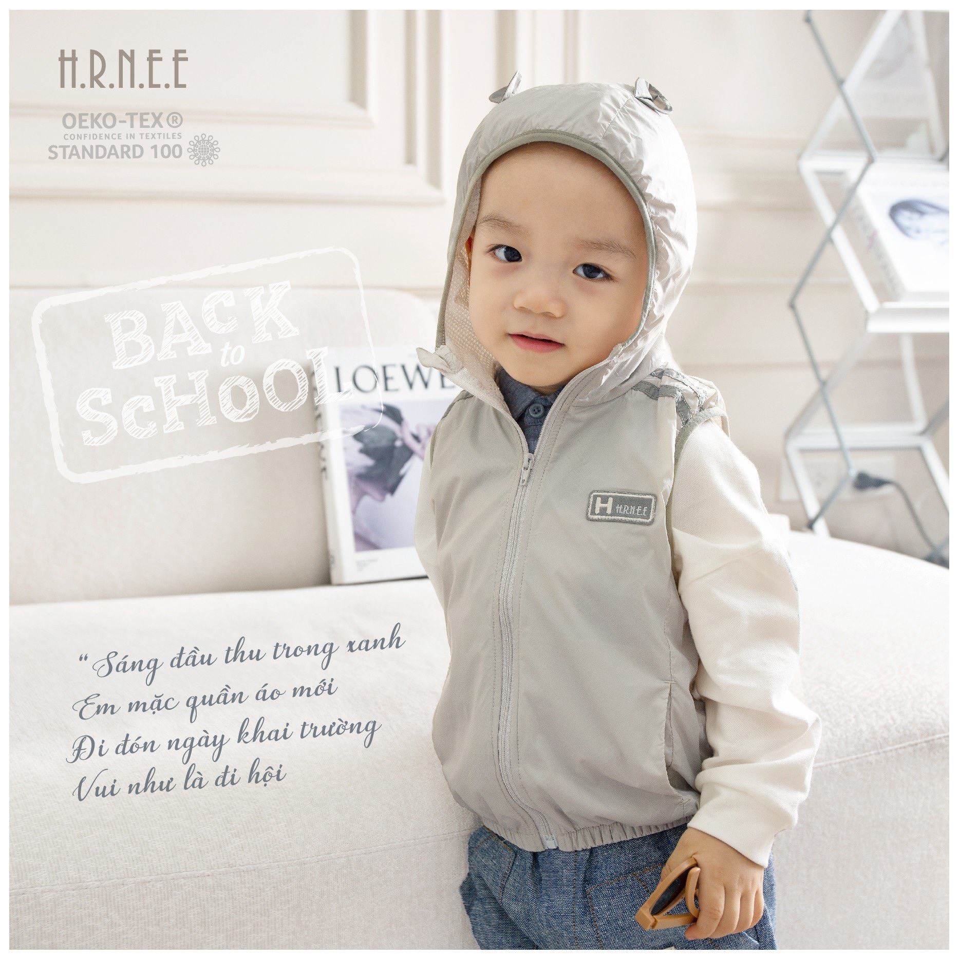 Áo gile gió 2 lớp thể thao Hrnee