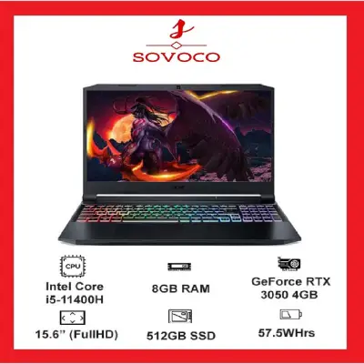 Laptop Acer Gaming Nitro 5 Eagle AN515-57-54MV (NH.QENSV.003) (i5 11400H/8GB Ram/512GB SSD/RTX3050 4G/15.6 inch FHD 144H