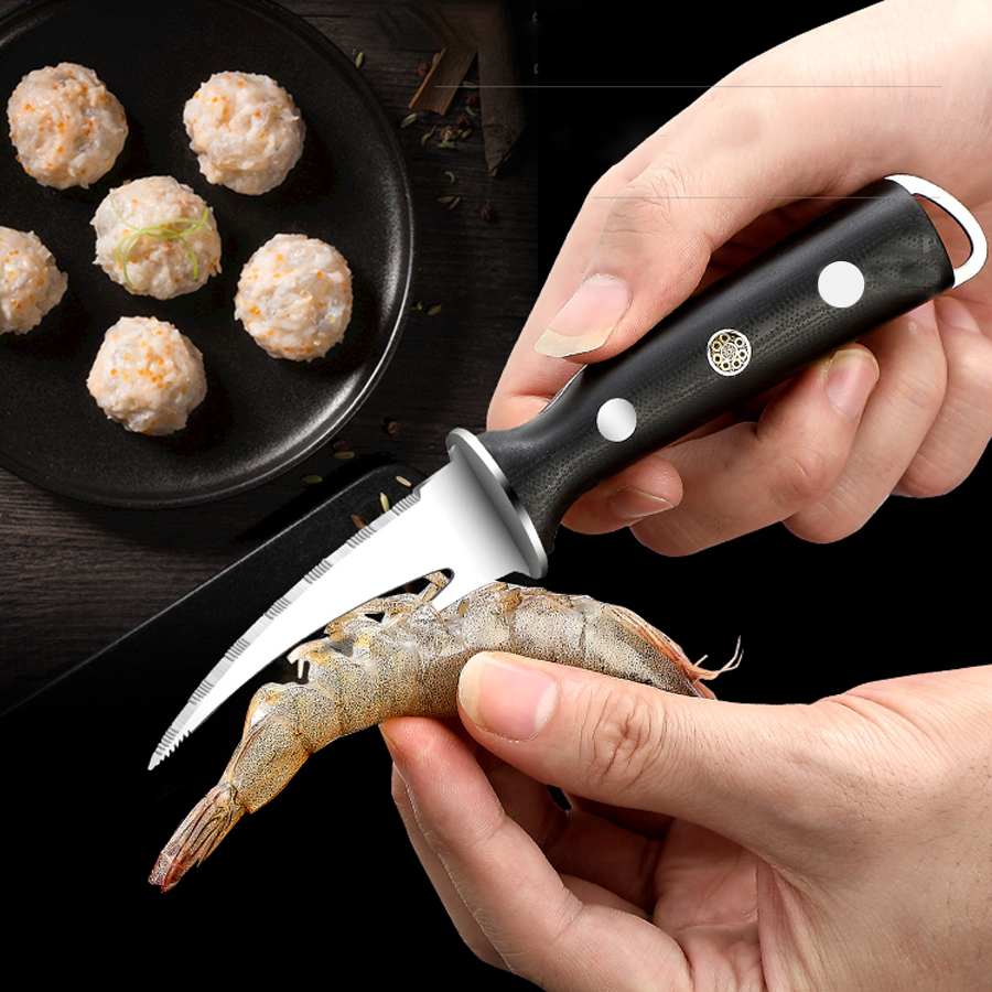 Dao sơ chế tôm Kacheeg cao cấp