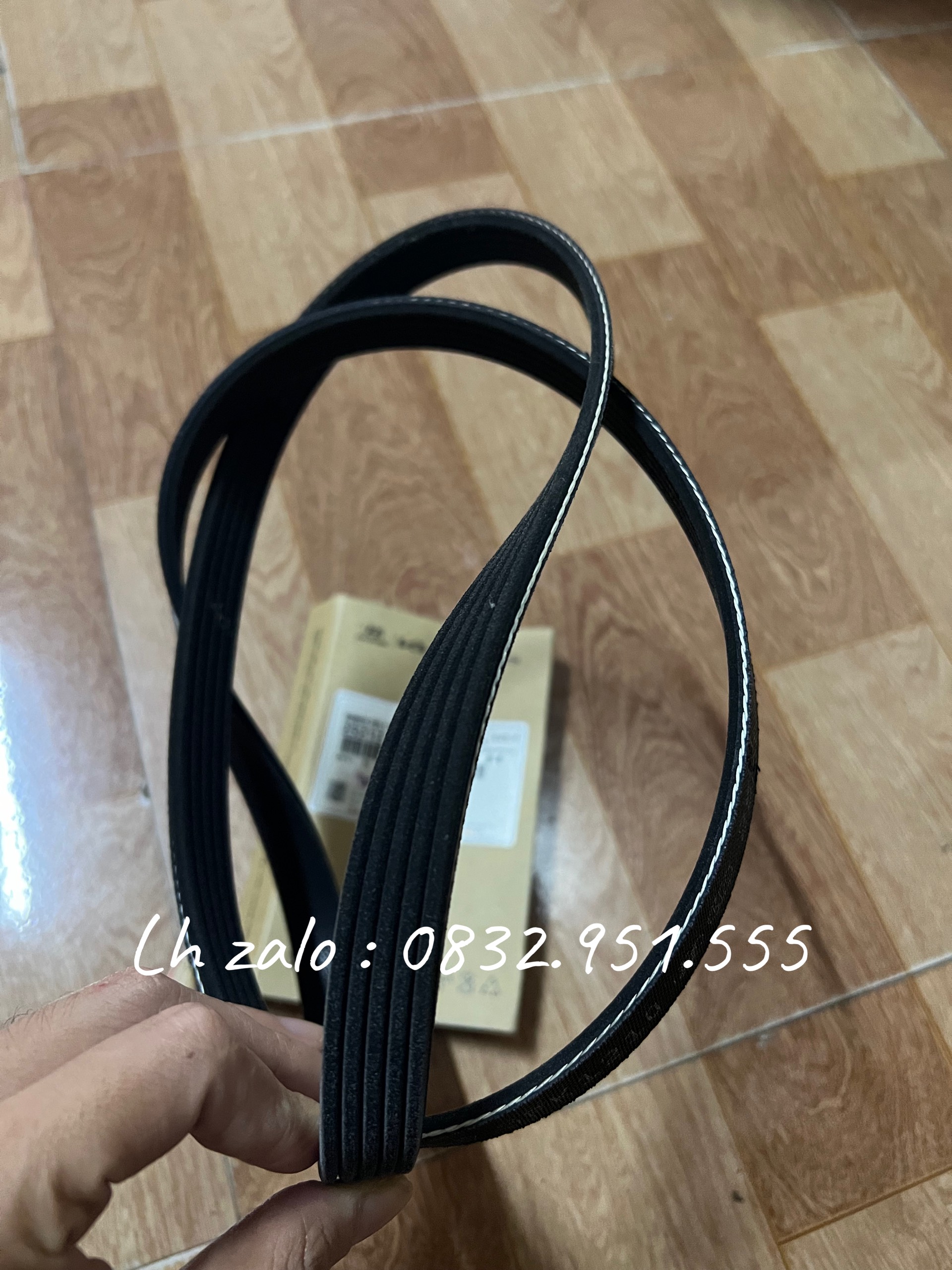 dây curoa tổng Morning 12 - 22 máy 1.2 4 máy ( Thông số 5pk1210 , xịn )
