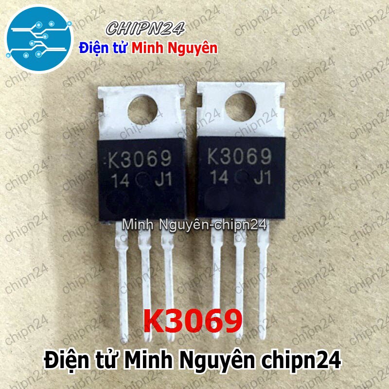 [1 con] (KT1) Mosfet K3069 TO-220 75A 60V Kênh N (2SK3069 3069) - HH004186