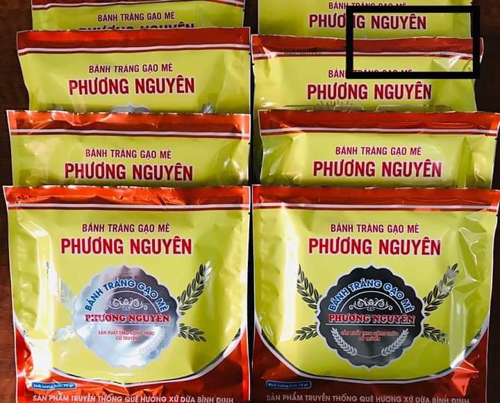 Combo of 20 packs of fresh baked rice crepes ..... Binh Dinh though