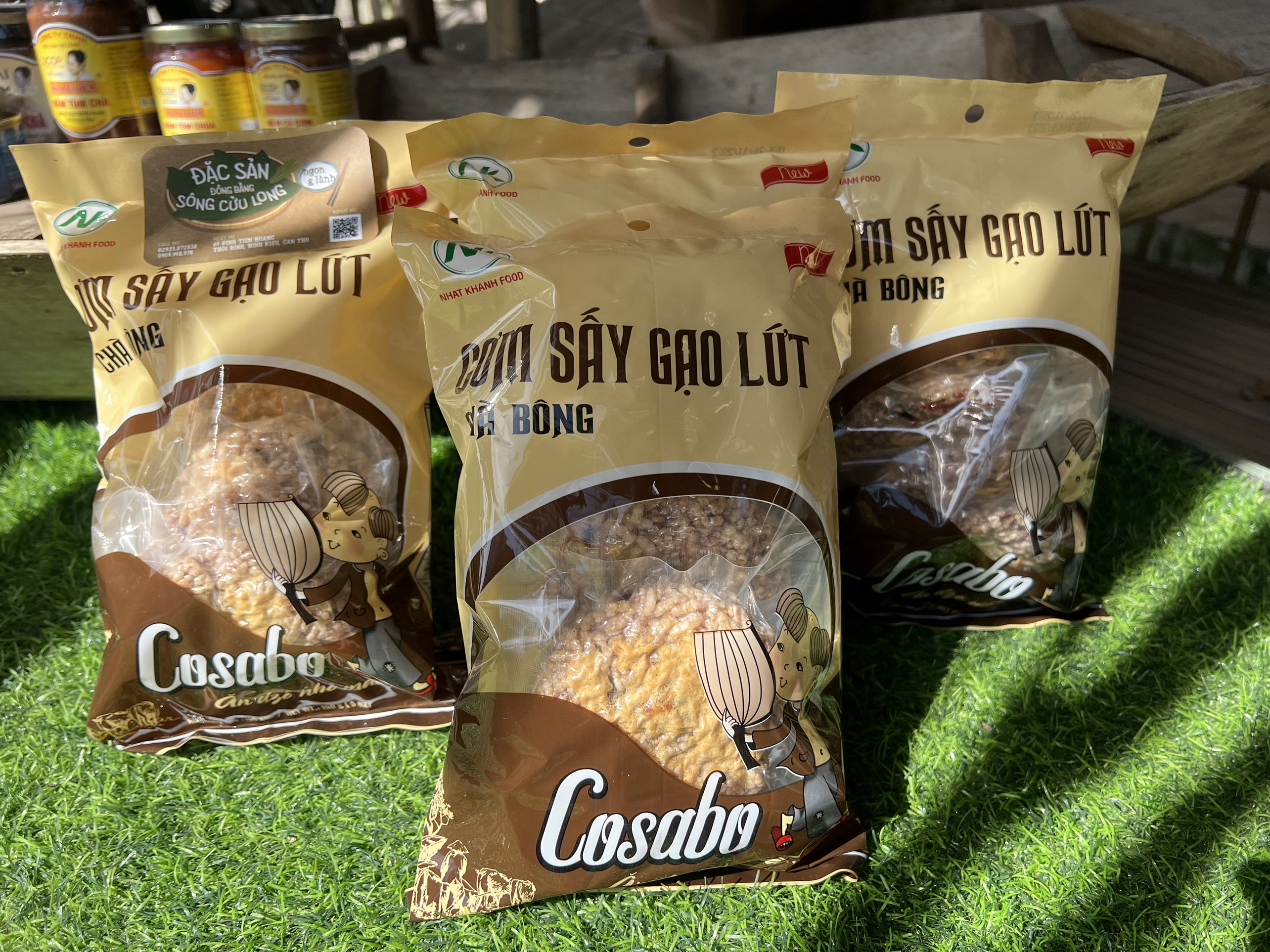 Cơm sấy gạo lứt chà bông Nhật Khánh gói 150g