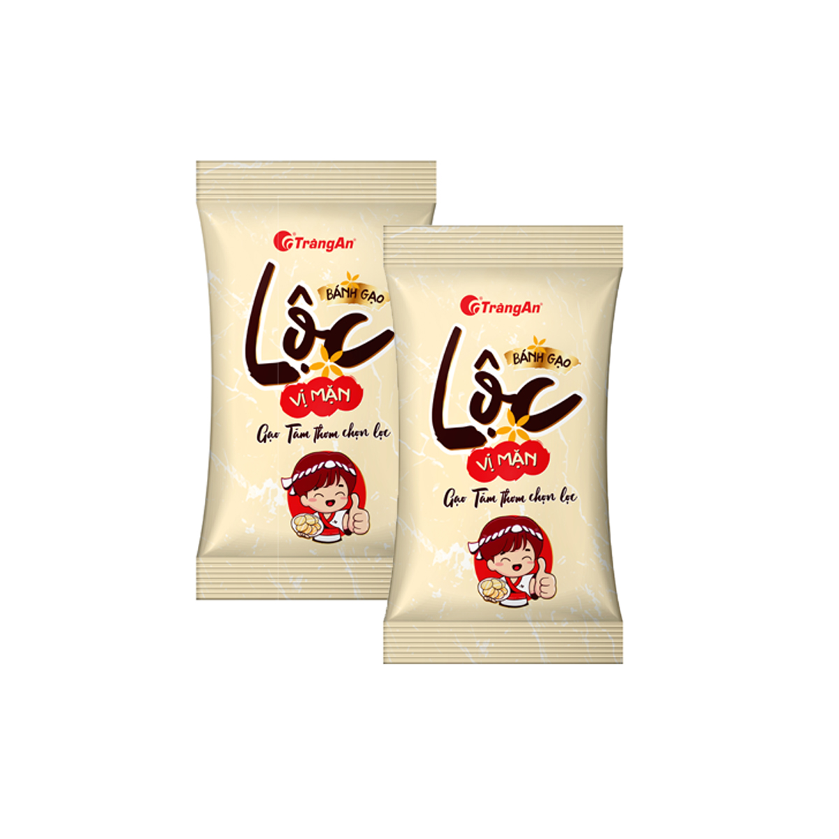 Bánh gạo Cuccu mặn Tám thơm 130G