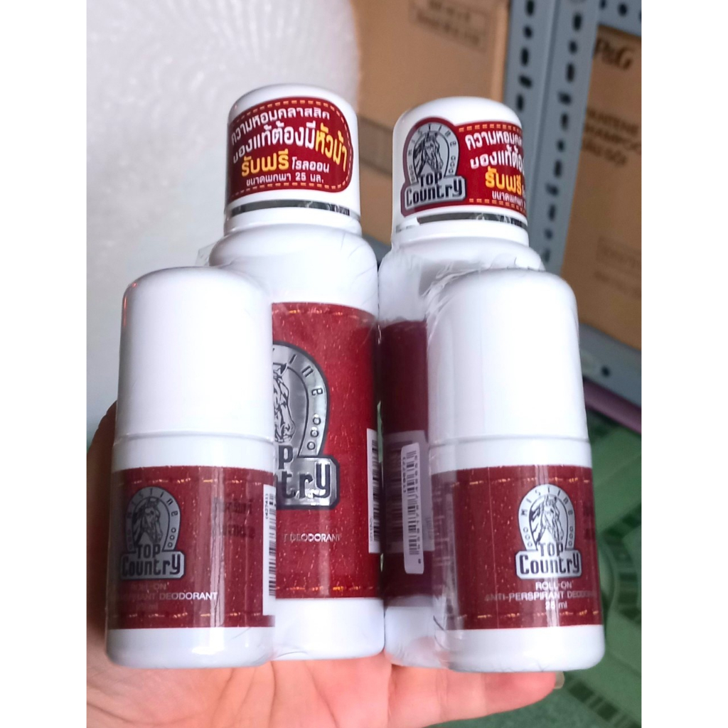 Lăn khử mùi con ngựa top country hương nước hoa 60ml-100ml thái lan