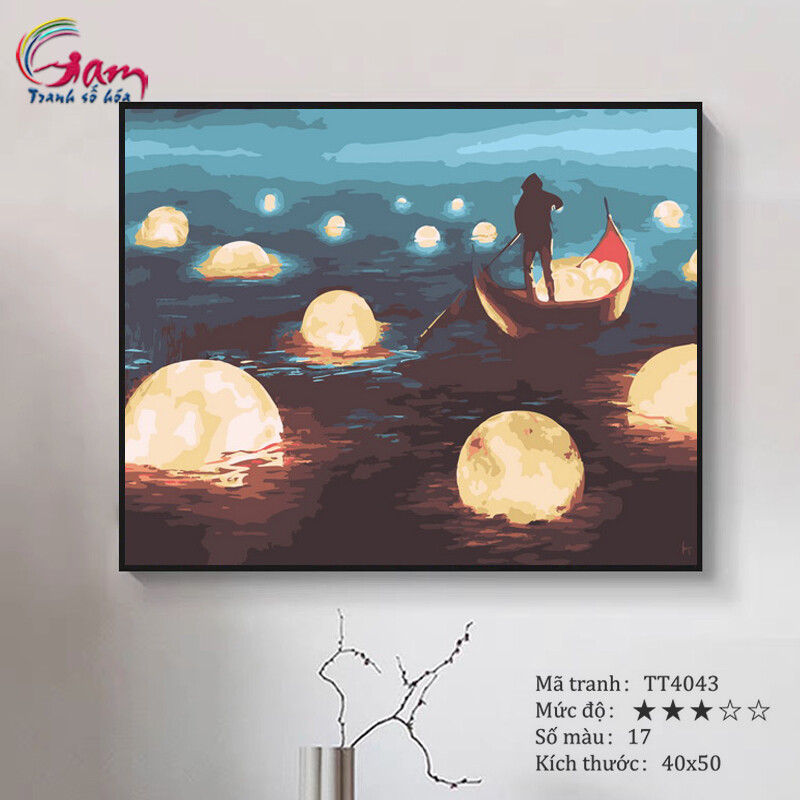 Paint by numbers kit with frame for adults Abstract Painting For Home Wall Decor, New Hobby And Gift