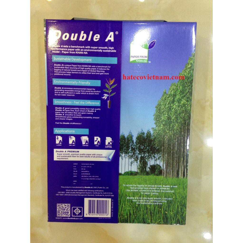 Giấy in A4 DoubleA ĐL80gsm - Giấy in