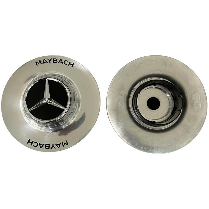 Logo chụp mâm, ốp lazang bánh xe ô tô Maybach G010 - Chất liệu nhựa ABS cao cấp