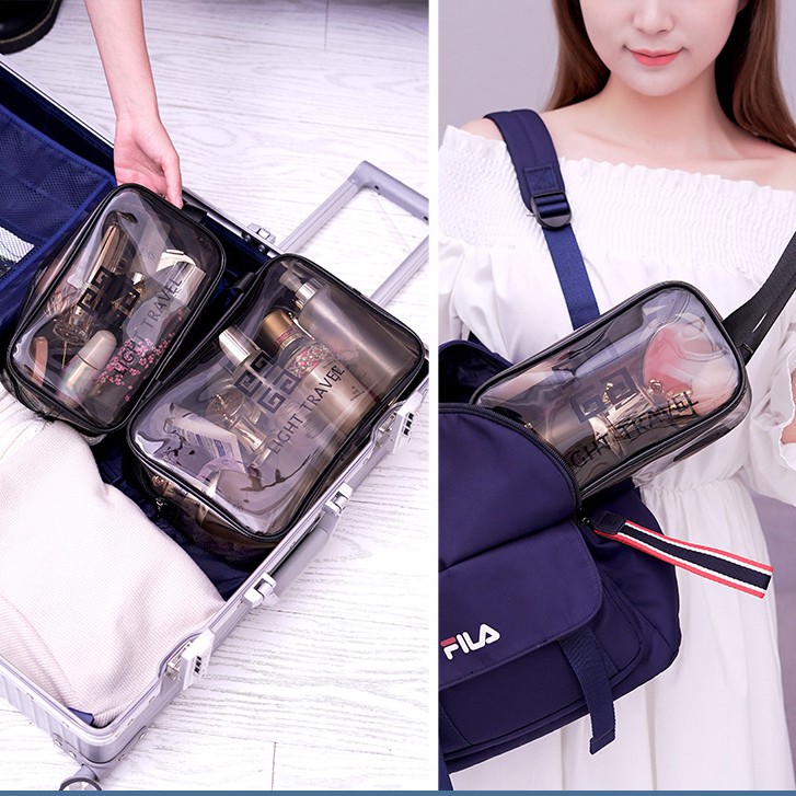Set 3 Túi Đựng Đồ Cá Nhân Du Lịch Không Thấm Nước