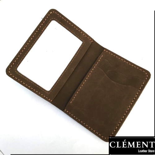 [DA BÒ SÁP] Ví da thời trang Clément kiểu đứng – CM014 - BH 12 tháng - Fullbox