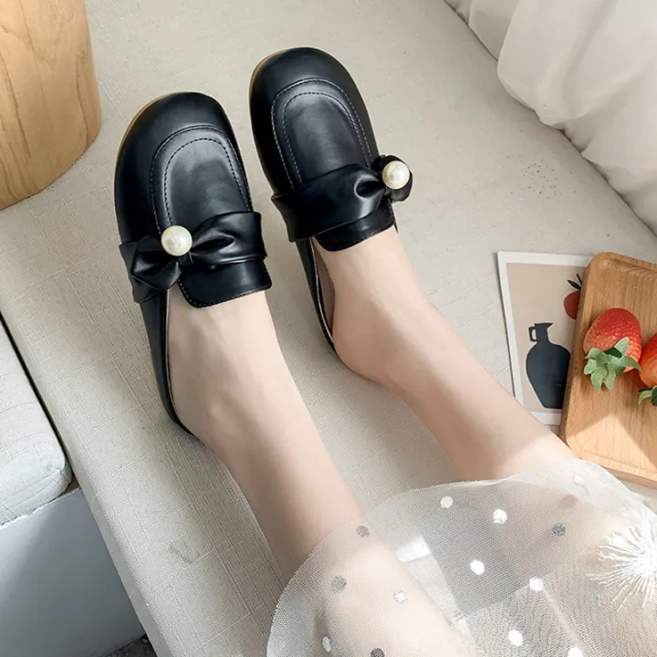 chunky heel wedges