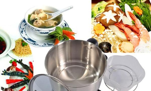 Nồi lẩu mini đa năng đế rời