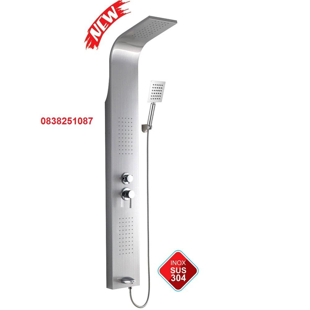 [HCM]Bộ sen thuyền tắm đứng nóng lạnh massage Inox SUS 304 STH9024. Bảo hành chính hãng 3 năm Đổi mới trong vòng 7 ngày do lỗi sản xuất