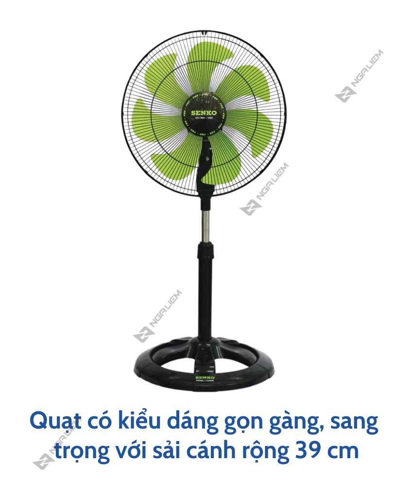 Quạt lỡ thân sắt lts1636 senko
