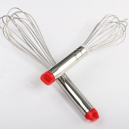 Phới lồng inox cán đỏ đẹp xịn