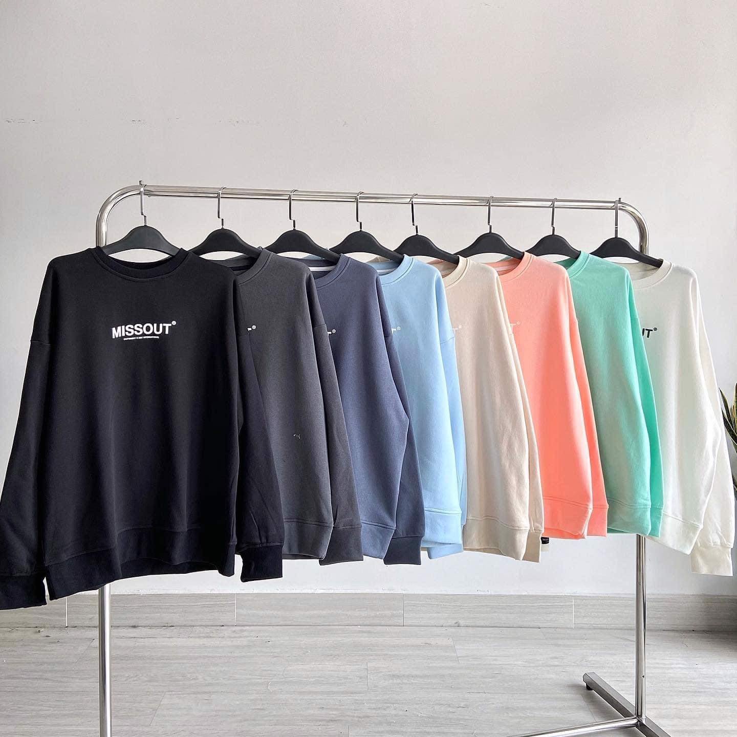 [HCM](FULL TEM TAG) ÁO SWEATER Missout Basic unisex nam nữ
