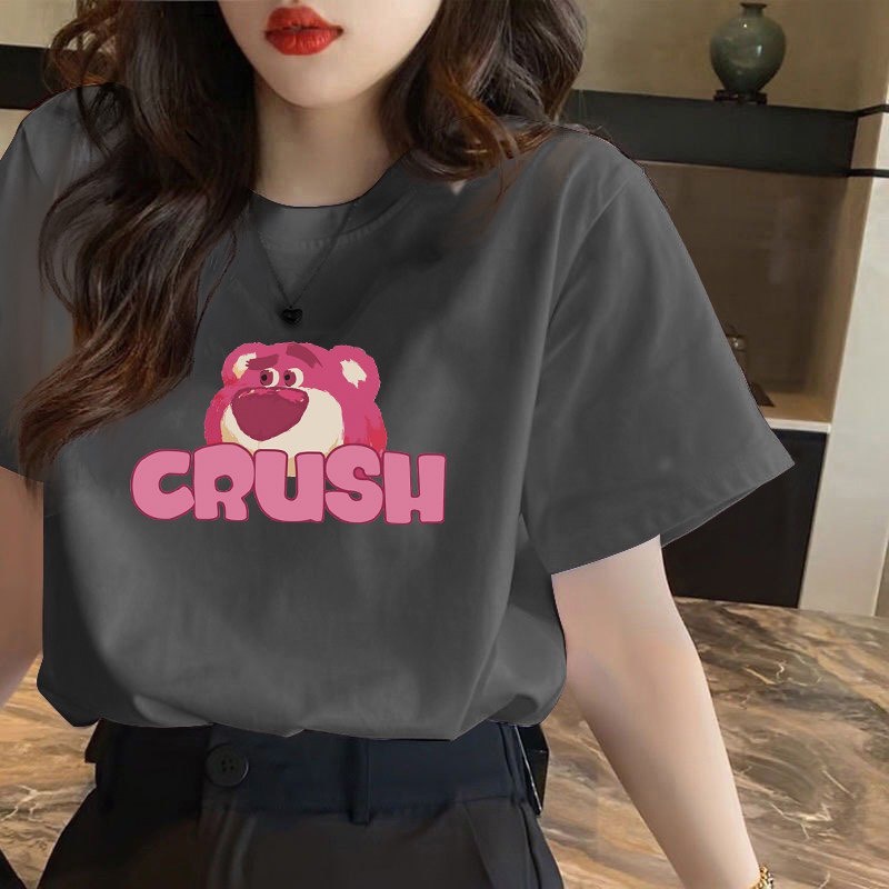(MẪU MỚI) Áo phông in bet GẤU CRUSH