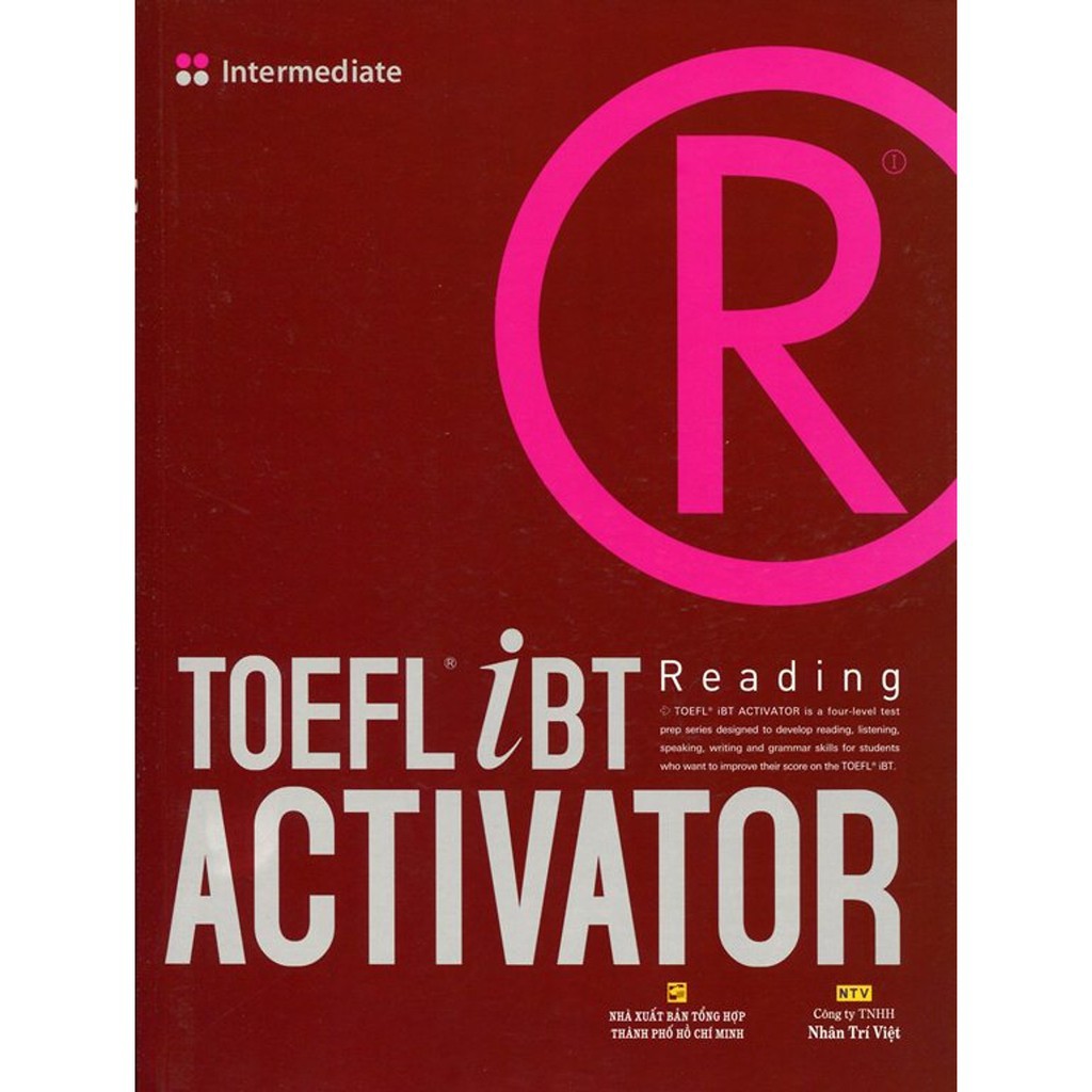 NS Minh Tâm - Sách - TOEFL iBT Activator Reading Intermediate (Không CD)