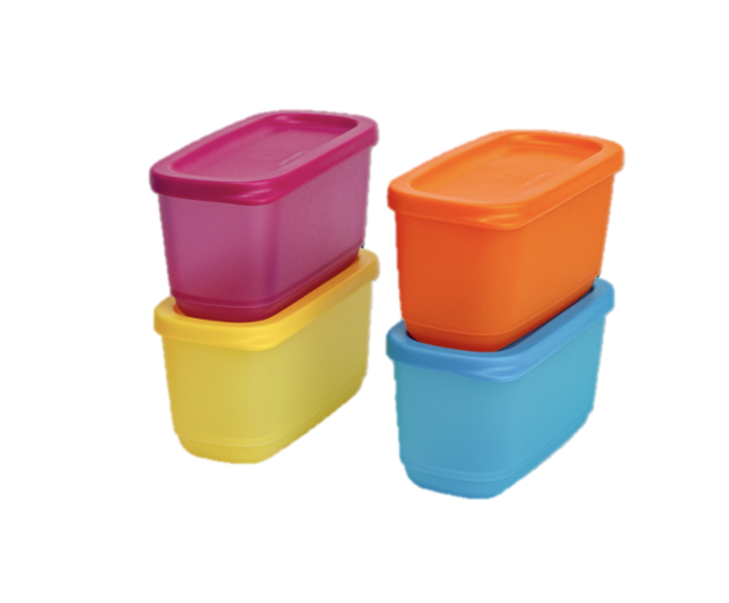 Bộ hộp Tupperware Mini Rectangular 250ML (4)