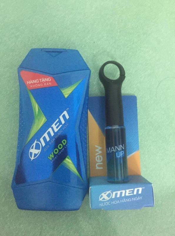 Combo 1 chai sữa tắm XMEN WOOD 150g và 1 chai nước hoa Man up-Nước hoa hằng ngày 22ml tốt nhất