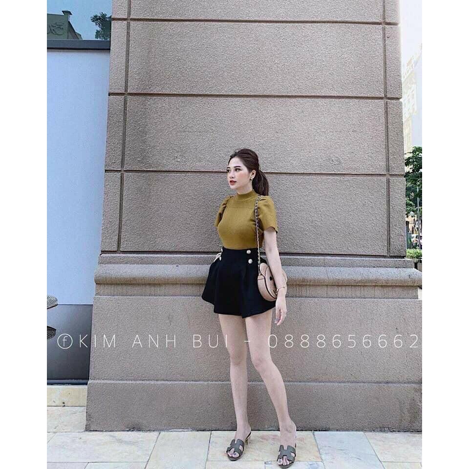 ÁO  len tay phồng  xinh