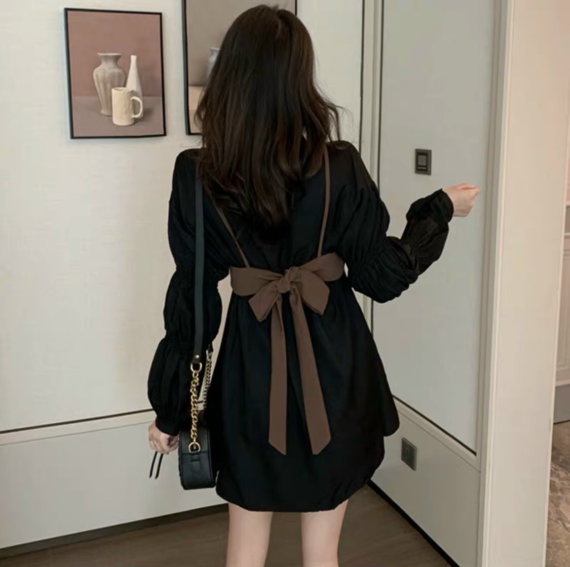 SET ĐẦM SƠ MI PHỐI ÁO, PHỤNG HOÀNG