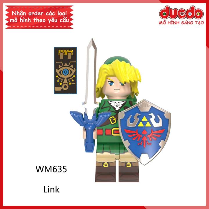 Minifigures các nhân vật trong game huyền thoại The Legend Of Zelda – Đồ chơi Lắp ghép Xếp hình Mini Mô hình WM6053 – No Brand – top1shop