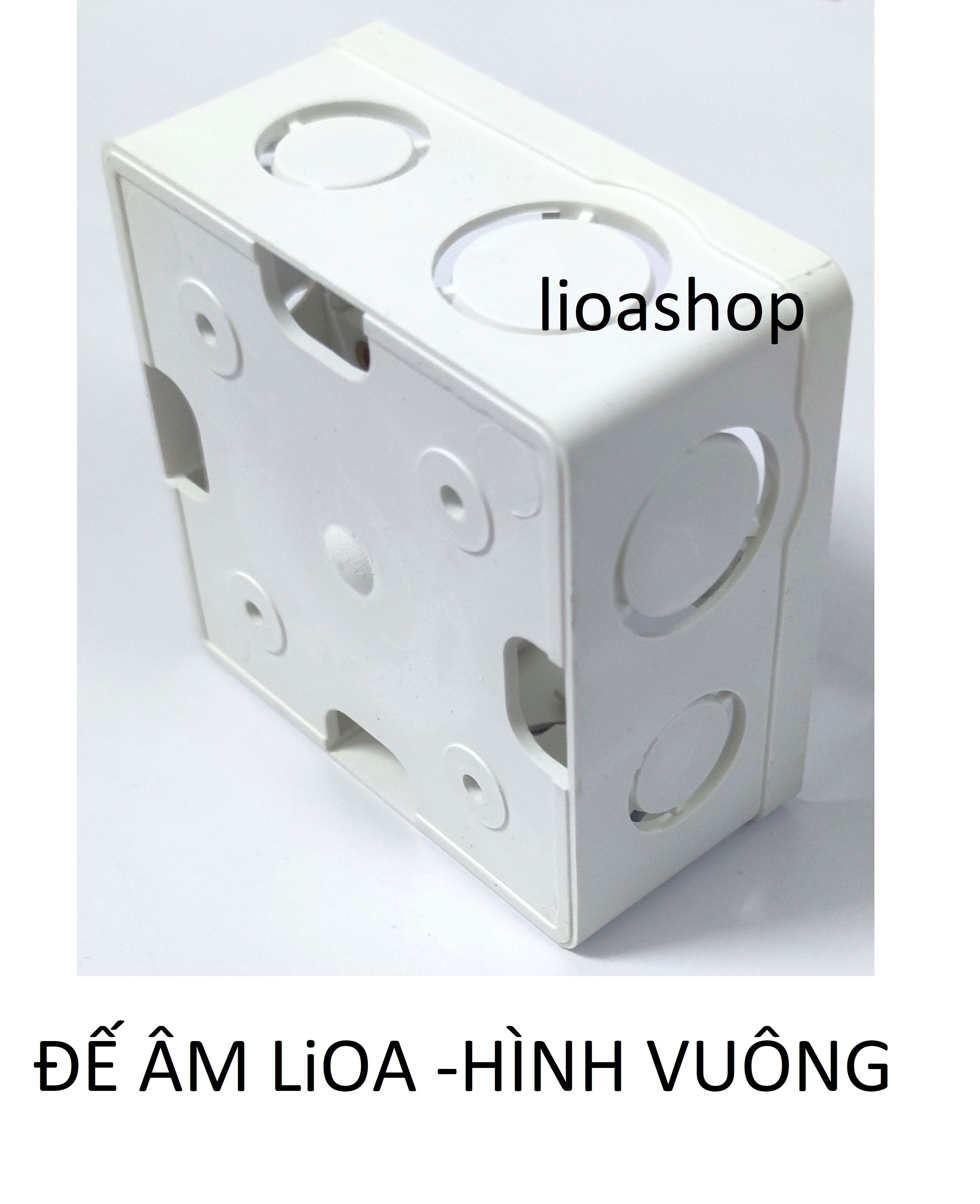 BỘ 3 ĐÉ ÂM - BỘ 3 ĐẾ NỔI  VUÔNG- LiOA.