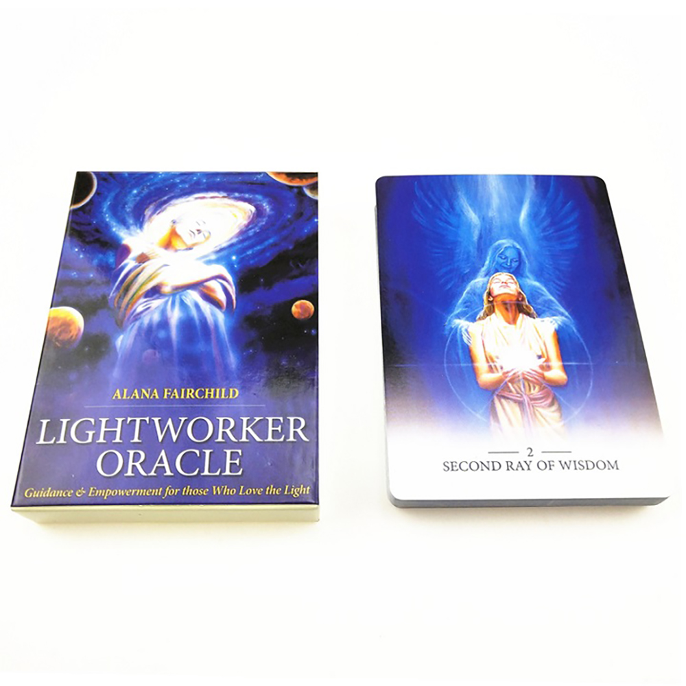Bộ Bài Oracle Light Worker Tặng Đá Thanh Tẩy