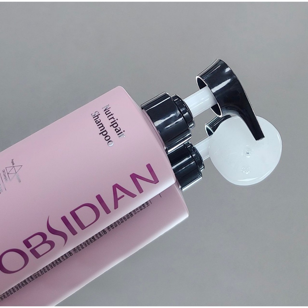 DẦU GỘI XẢ HẤP SIÊU MƯỢT TÓC OBSIDIAN NUTRIPAIR 500ML