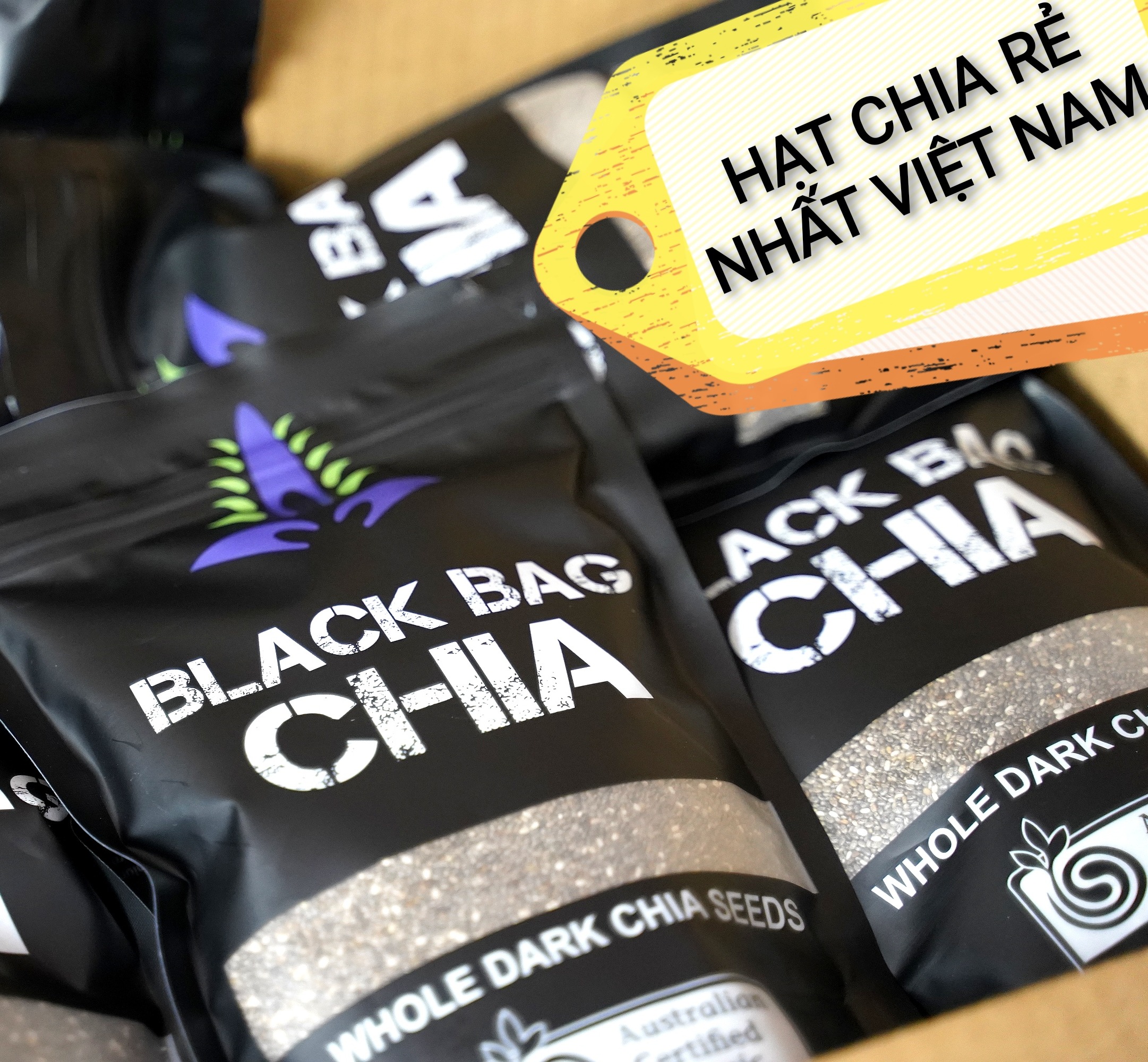 [HCM]Hạt Chia Black Bag Chia Úc 500G