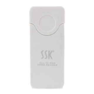 SSK SCRM053 USB2.0 Card Reader Support Mini SD Card TF Card External Smart Reader Memory Card Reader for Computer thumbnail