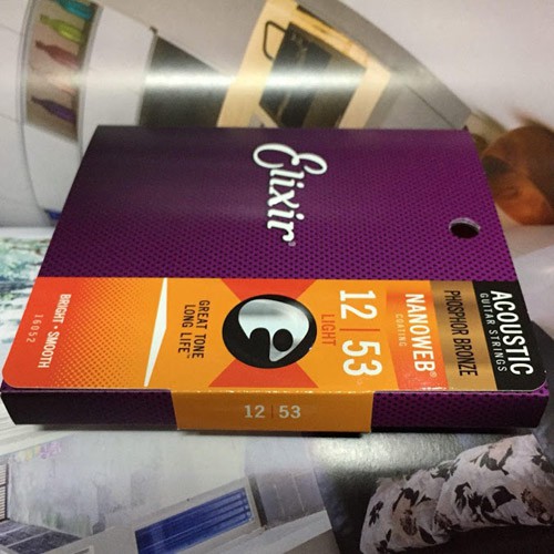 Dây Đàn Guitar Elixir Acoustic cỡ 12  ( 16052 )