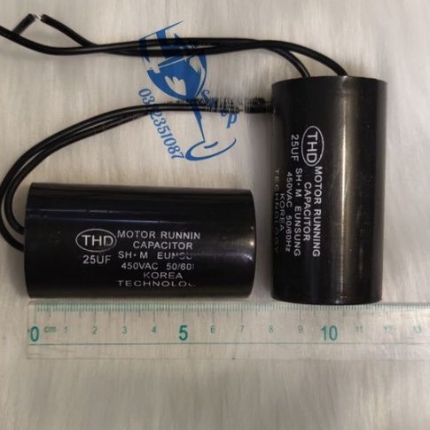 Tụ bơm - motor 25uf 450v hàng đẹp