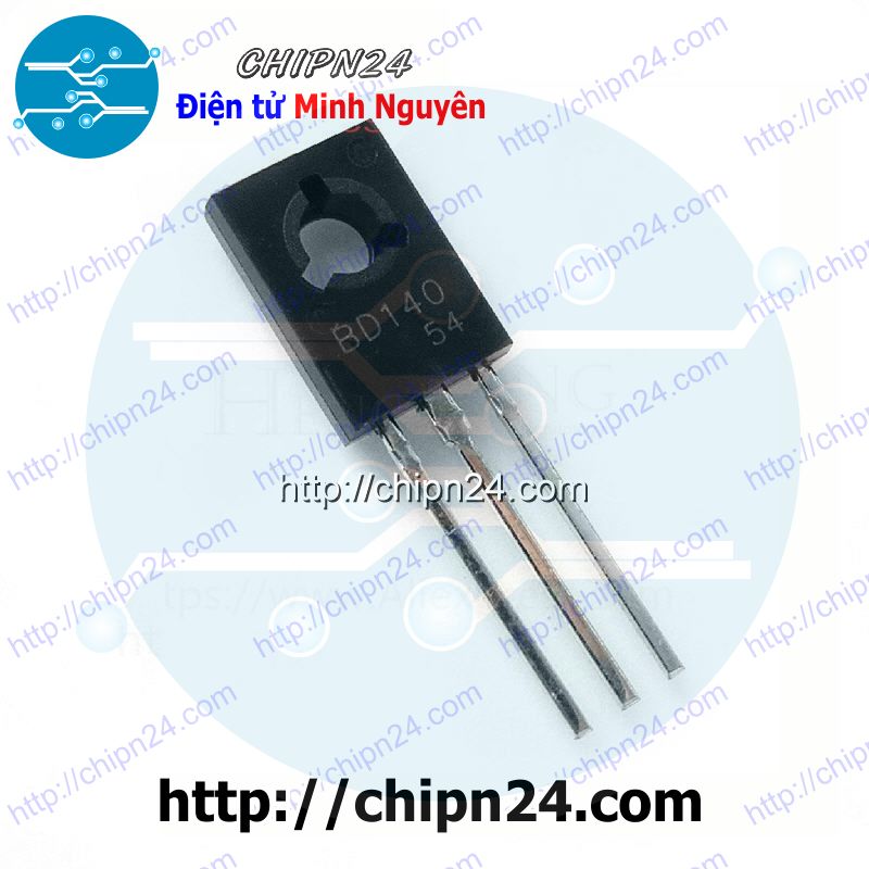 Transistor bd140 to-126 pnp 1.5a 80v